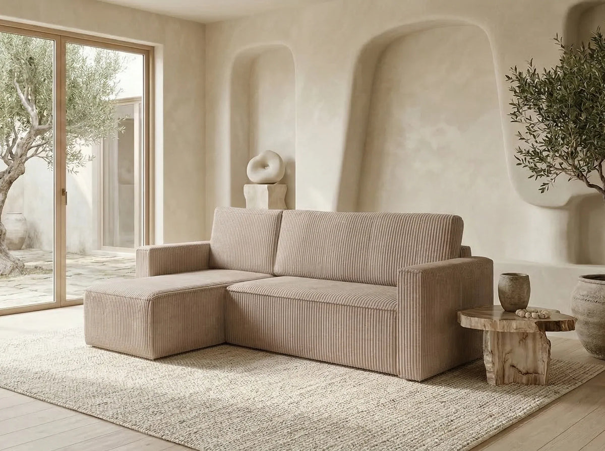 canape-angle-convertible-velours-cotele-beige-sora